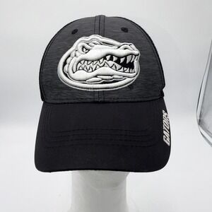 Florida Gator Gray Black Baseball Cap Hat Captivating Headgear Mesh Back Adjusta
